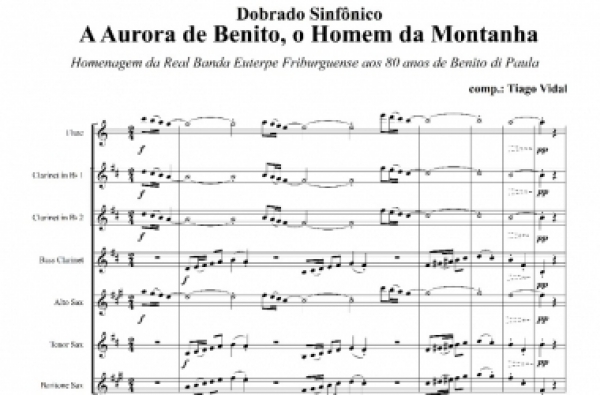 Euterpe homenageia 80 anos de Benito Di Paula com novo dobrado sinfônico